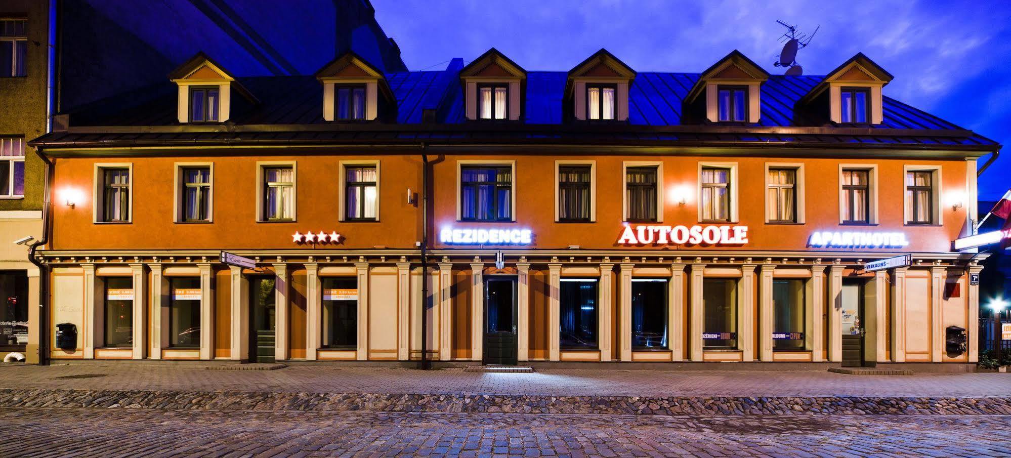Aparthotel Autosole Rīga Exterior foto